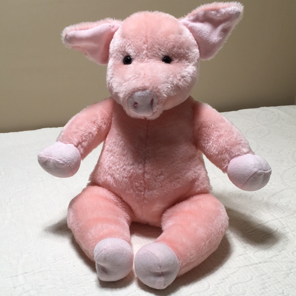 16” Snort Sounds Pig Plush by Pawsenclaws & Co.